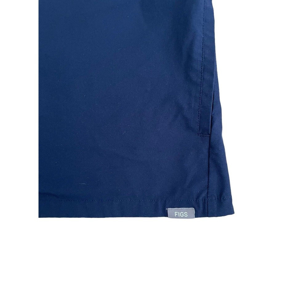 Figs Scrub Top Women's Size‎ Medium Citrine Blue Technical Collection W22SW1005 - Picture 5 of 8